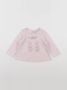 IKKS - tee-shirt rose - 6 mois