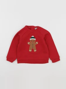 Boutchou - sweat rouge - 24 mois