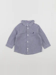 Jacadi - chemise bleu - 6 mois