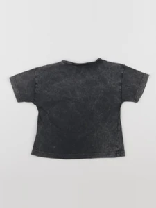 Zara - tee-shirt gris - 3/6 mois