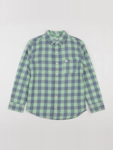 Abercrombie - chemise vert - 7/8 ans