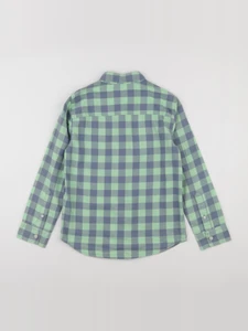 Abercrombie - chemise vert - 7/8 ans