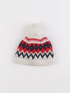Petit Bateau - bonnet multicolore - 12 mois