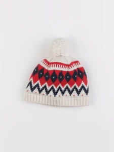 Petit Bateau - bonnet multicolore - 12 mois
