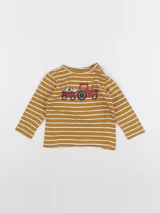 Boutchou - tee-shirt marron - 12 mois