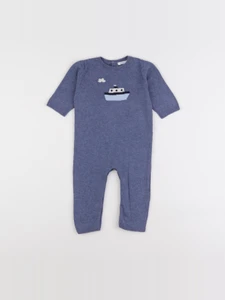 Boutchou - combinaison bleu - 6 mois