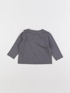 Boutchou - tee-shirt gris - 9 mois