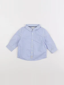 Tape à l'oeil - chemise bleu - 9 mois