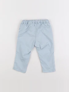 H&M - pantalon bleu - 9/12 mois