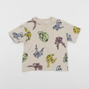 H&M - tee-shirt beige - 12 mois