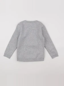 Vertbaudet - sweat gris - 8 ans