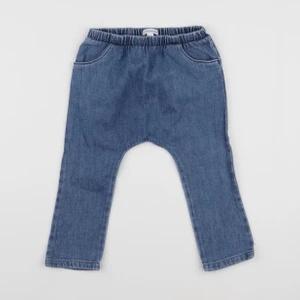 Vertbaudet - sarouel bleu - 18 mois