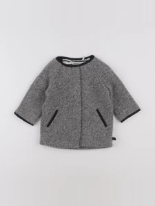 IKKS - veste gris - 12 mois