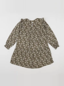 Vertbaudet - robe vert - 6 ans