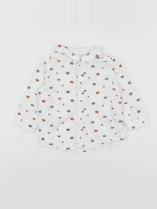 H&M - chemise multicolore - 6/9 mois