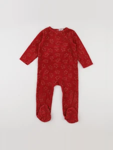 Boutchou - pyjama velours rouge - 18 mois
