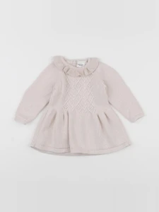 Tape à l'oeil - robe beige, or - 9 mois
