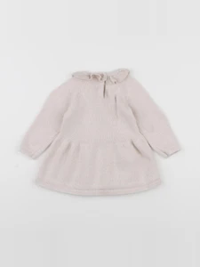 Tape à l'oeil - robe beige, or - 9 mois