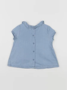 Eden & Victor - blouse bleu - 9 mois