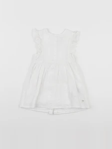 Carrément Beau - robe blanc - 12 mois