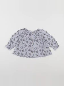 Vertbaudet - blouse bleu - 12 mois