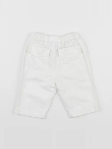 Petit Bateau - pantalon blanc - 3 mois