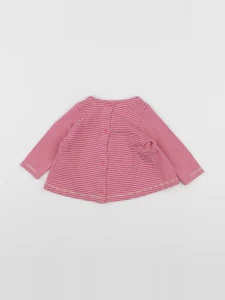 Petit Bateau - tee-shirt rose - 6 mois
