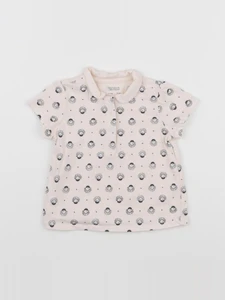Natalys - tee-shirt rose - 12 mois