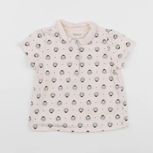 Natalys - tee-shirt rose - 12 mois