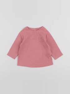 Tape à l'oeil - tee-shirt rose - 6 mois