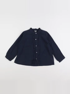 Bonton - blouse bleu - 6 ans