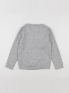 Vertbaudet - sweat gris - 8 ans