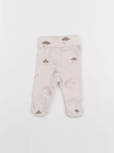 H&M - legging beige - 0/1 mois