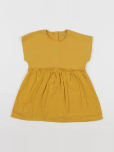 Vertbaudet - robe jaune - 18 mois
