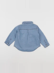 Zara - chemise bleu - 12/18 mois