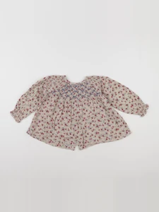 Zara - blouse marron - 2/3 ans