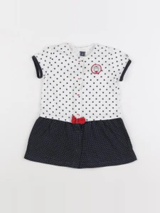 Terre de marins - robe bleu - 18 mois