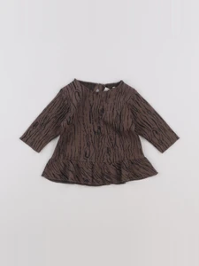 Play Up - tee-shirt marron - 3 mois