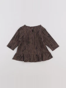 Play Up - tee-shirt marron - 3 mois