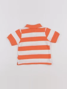 Natalys - polo orange - 6 mois