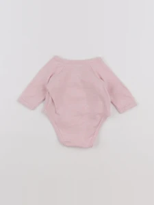 Vertbaudet - body rose - 1 mois