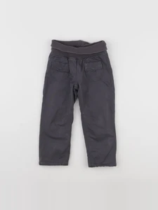 Vertbaudet - pantalon doublé gris - 2 ans