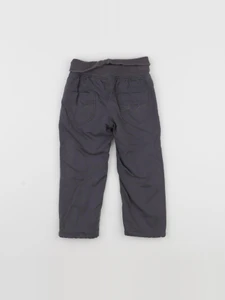 Vertbaudet - pantalon doublé gris - 2 ans