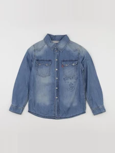 Levi's - chemise imprimé au dos bleu - 8 ans