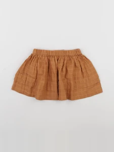 Vertbaudet - jupe marron - 18 mois