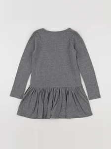 Vertbaudet - robe gris - 6 ans