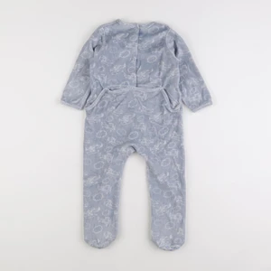 Vertbaudet - pyjama velours bleu - 2 ans