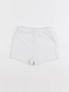 Vertbaudet - short blanc - 18 mois