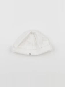 Petit Bateau - bonnet blanc - 12 mois