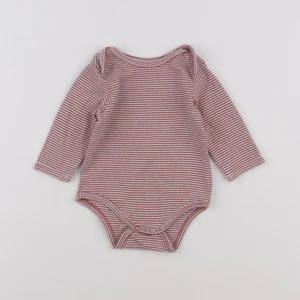 Vertbaudet - body rouge - 6 mois